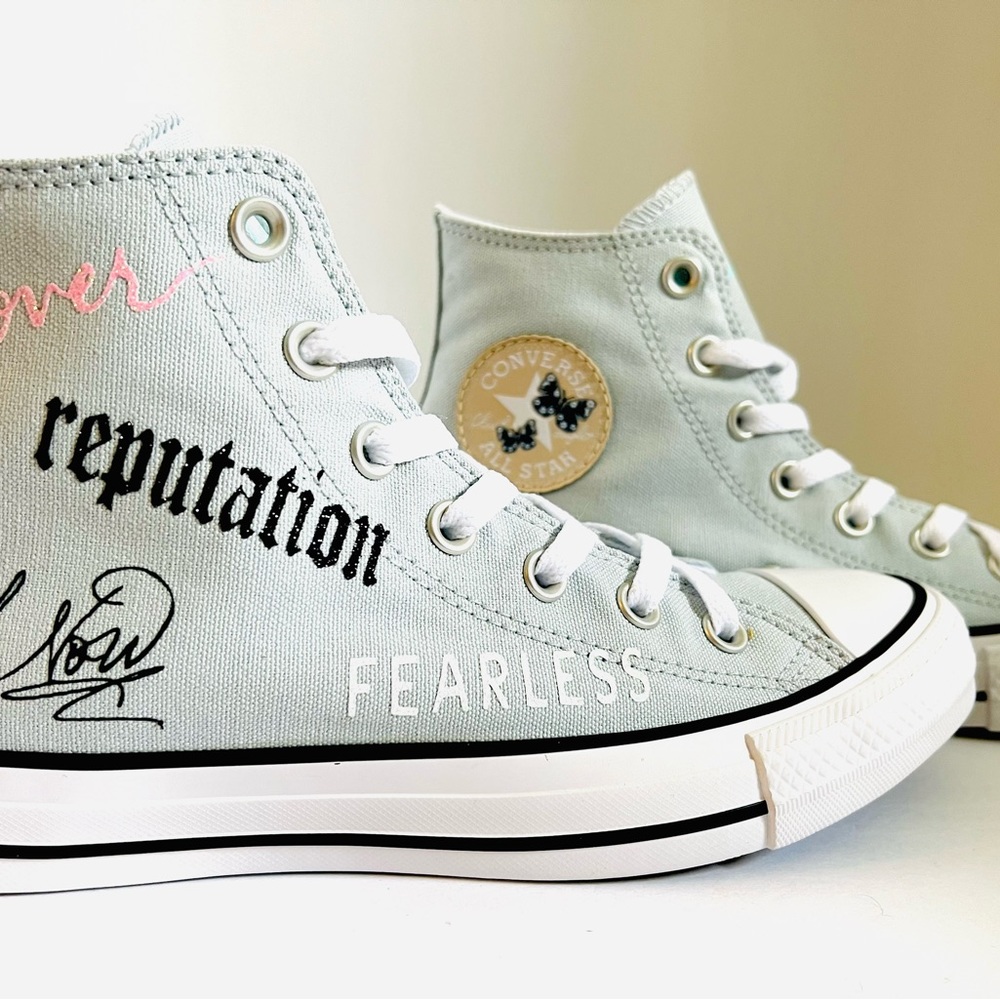 Taylor Swift Shoes Custom Converse Album covers - Picture 3 of 11